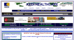 Desktop Screenshot of kedihealth.net