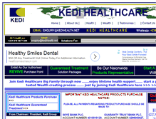 Tablet Screenshot of kedihealth.net